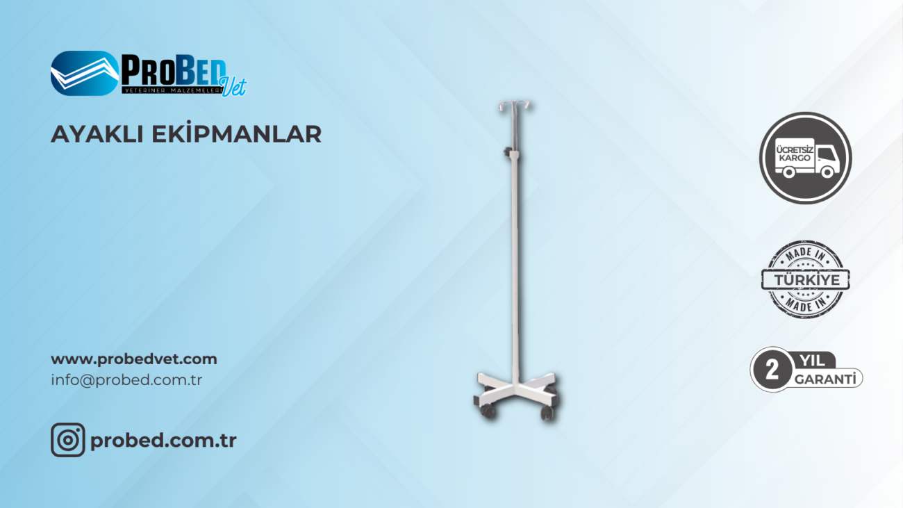 Probed Vet Ayaklı Ekipmanlar, Ergonomik Kullanım İçin İdeal Çözümler 2 Probbed Vet 2